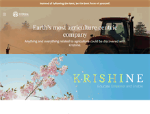 Tablet Screenshot of krishine.com